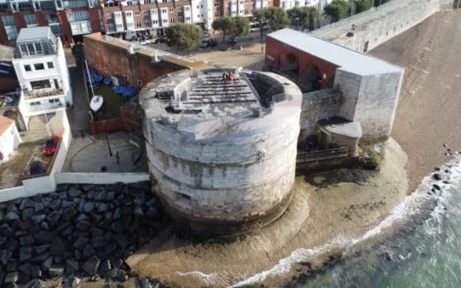 Round tower portsmouth
