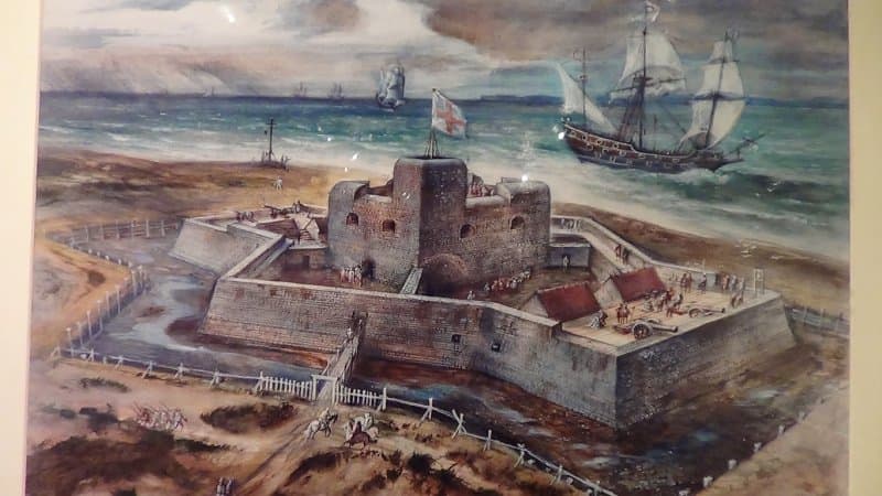 Zamek southsea - powstawanie zamku w roku 1544
