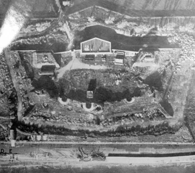 Fort lumps zniszczony w 1945