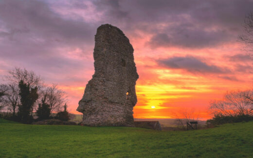 Bramber Castle – ruiny z historią i tajemnicą