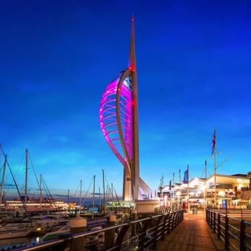 Spinnaker Tower and Portsmouth skyline